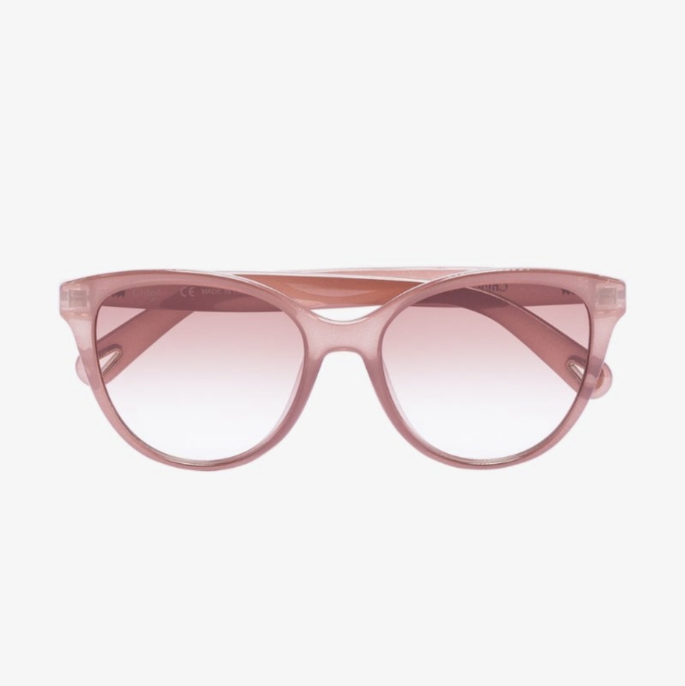 Chloe Pink Wayfarer Sunglasses